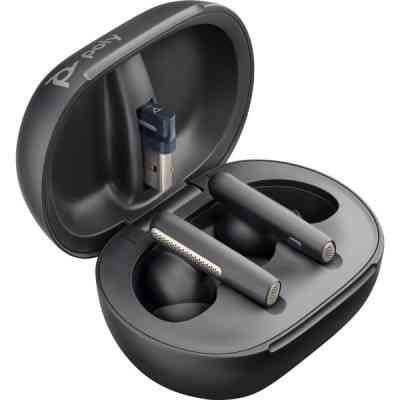 Навушники Poly Voyager Free 60+ Earbuds + BT700A + TSCHC Black (7Y8G3AA) Вінниця