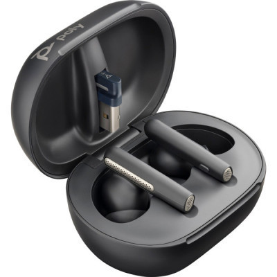 Навушники Poly Voyager Free 60+ Earbuds + BT700A + TSCHC Black (7Y8G3AA) Вінниця - фото 5
