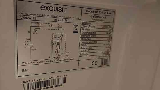 Морозильна камера Exquisit GS235-4.1 A++ (товар вживаний) Луцьк