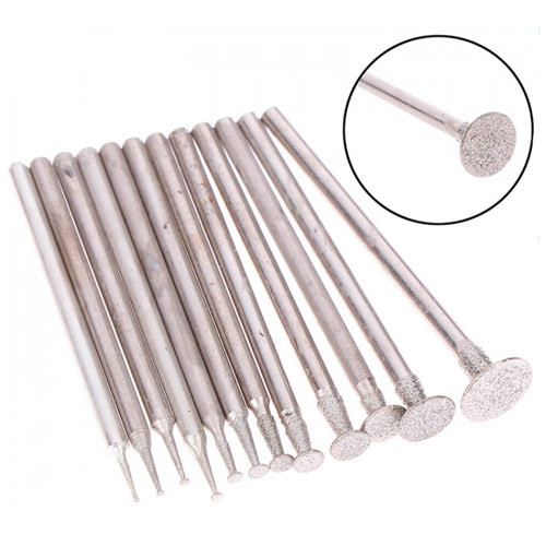 Набір алмазних насадок для гравера, 12 шт різних форм Київ - фото 9