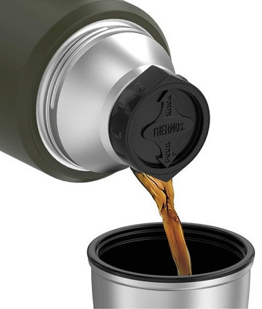 Универсальный Термос 1.2 литра с ручкой для напитков Thermos 