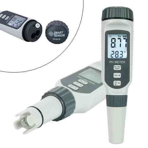 PH-метр для измерения кислотности 0.00-14pH и температуры, чехол, PH818 Киев