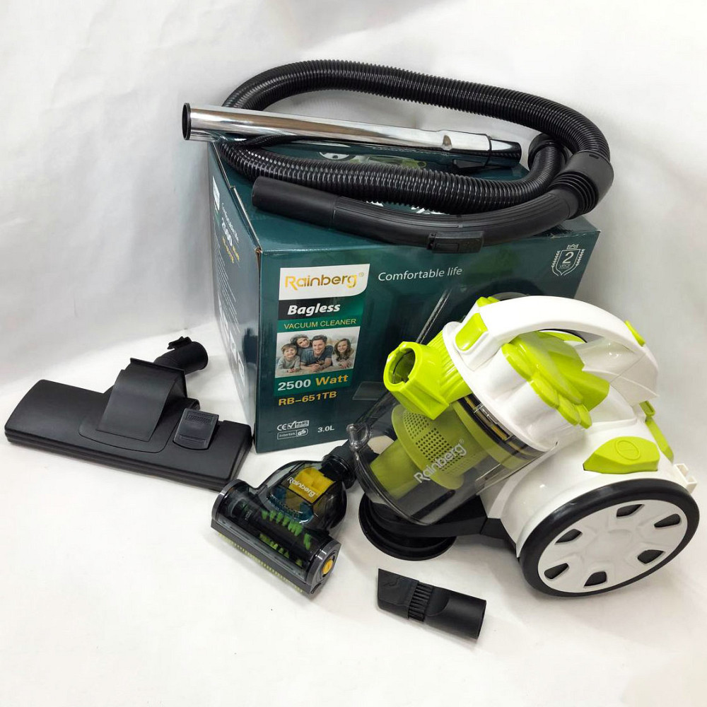Пылесос с контейнером для уборки пыли Rainberg, Пылесос моющий циклонный Мощный без мешка UE-74 Львов - изображение 16
