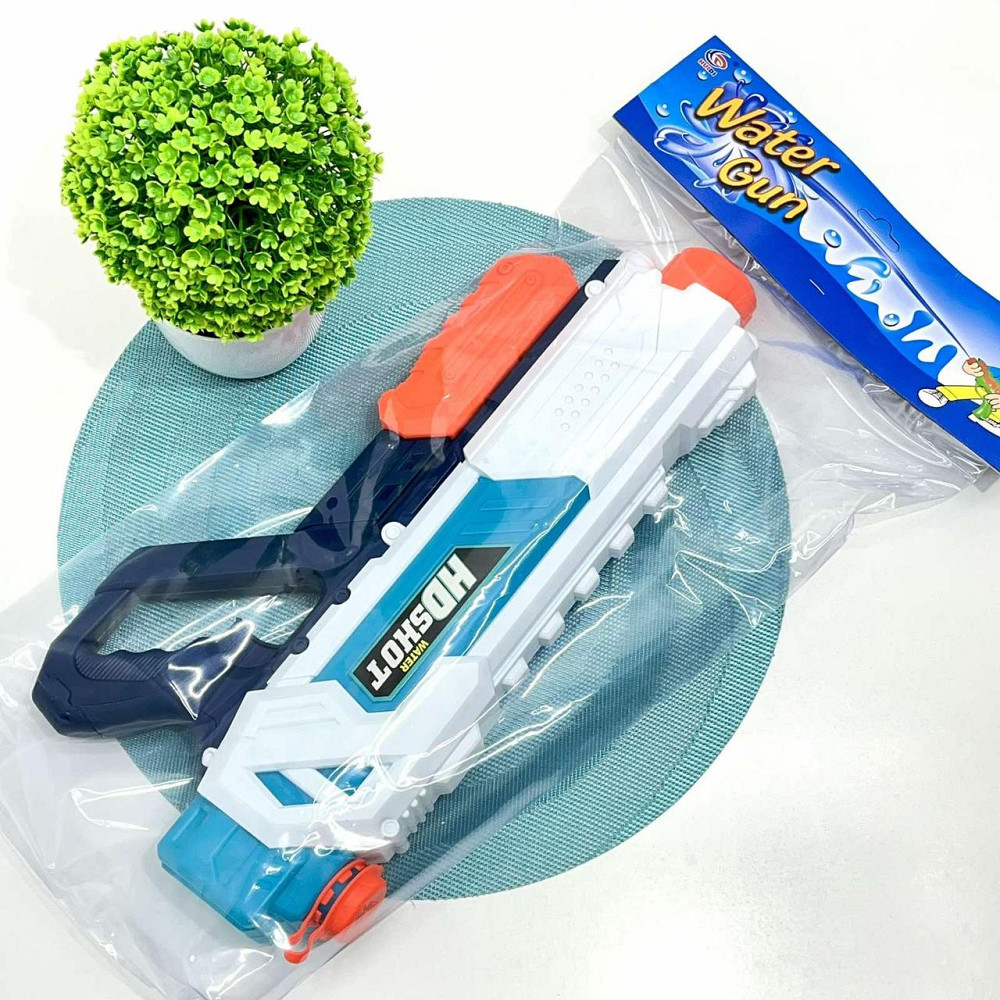 Бластер водяний іграшковий довжина 41 см Білий із синім (168-1) Чернігів - фото 3