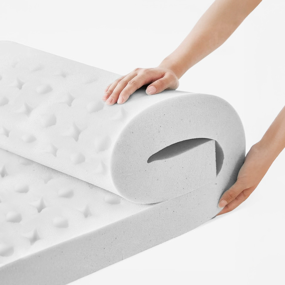 Килимок надувний із подушкою Naturehike CNK2550WS025 60 мм Зелений Київ - фото 3