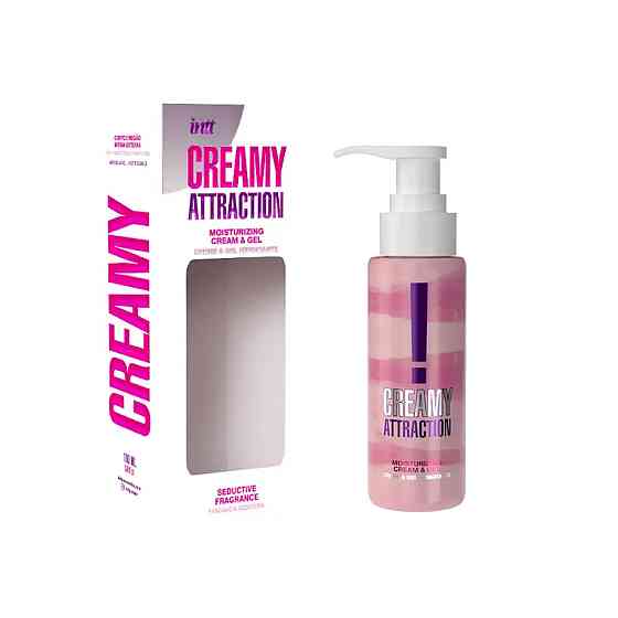 Крем-гель для тіла - Intt Creamy Attraction Afrodisiac Fragrance, 100 мл Sex Aura Київ