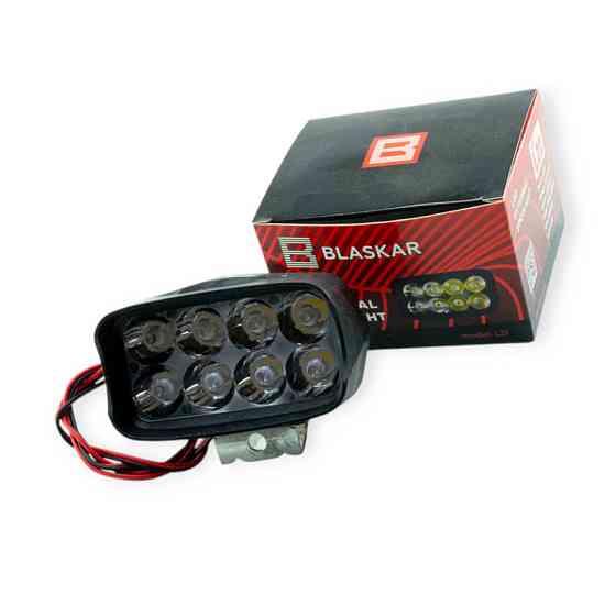 Фара LED прямокутна 80х45х48 (ДВШ) 12W L21 додаткова Мукачево