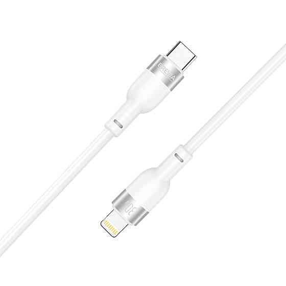 Кабель Brevia Type-C to Lightning 30W 1,2м, білий box (52120WCLC1) Львів