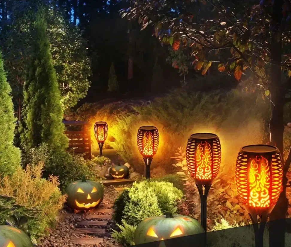 Фонарь садовый светильник на солнечной батарее 80 см Solar flame Коломия - фото 5