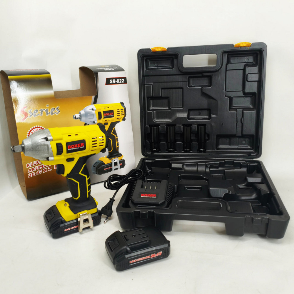 Гайковерт професійний акумуляторний 20.4 В, 250 Нм Boxer SR-022 для автосервісу LJ-78 Львів - фото 7
