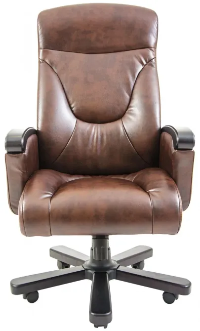 Офісне Крісло Керівника Richman Boss Madras Kashtan Wood М3 MultiBlock Коричневий Київ - фото 2