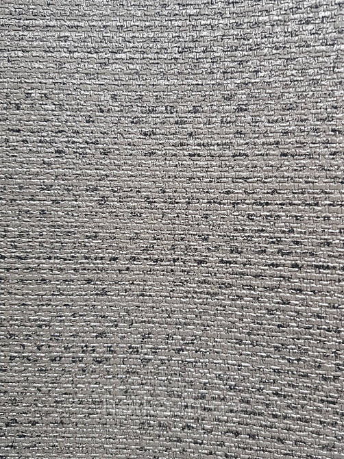 Шпалери вініл на флізеліні гарячого тиснення DU&KA Natura1.06х10 під тканину рогожка структурні сірі сріблясті Київ - фото 3