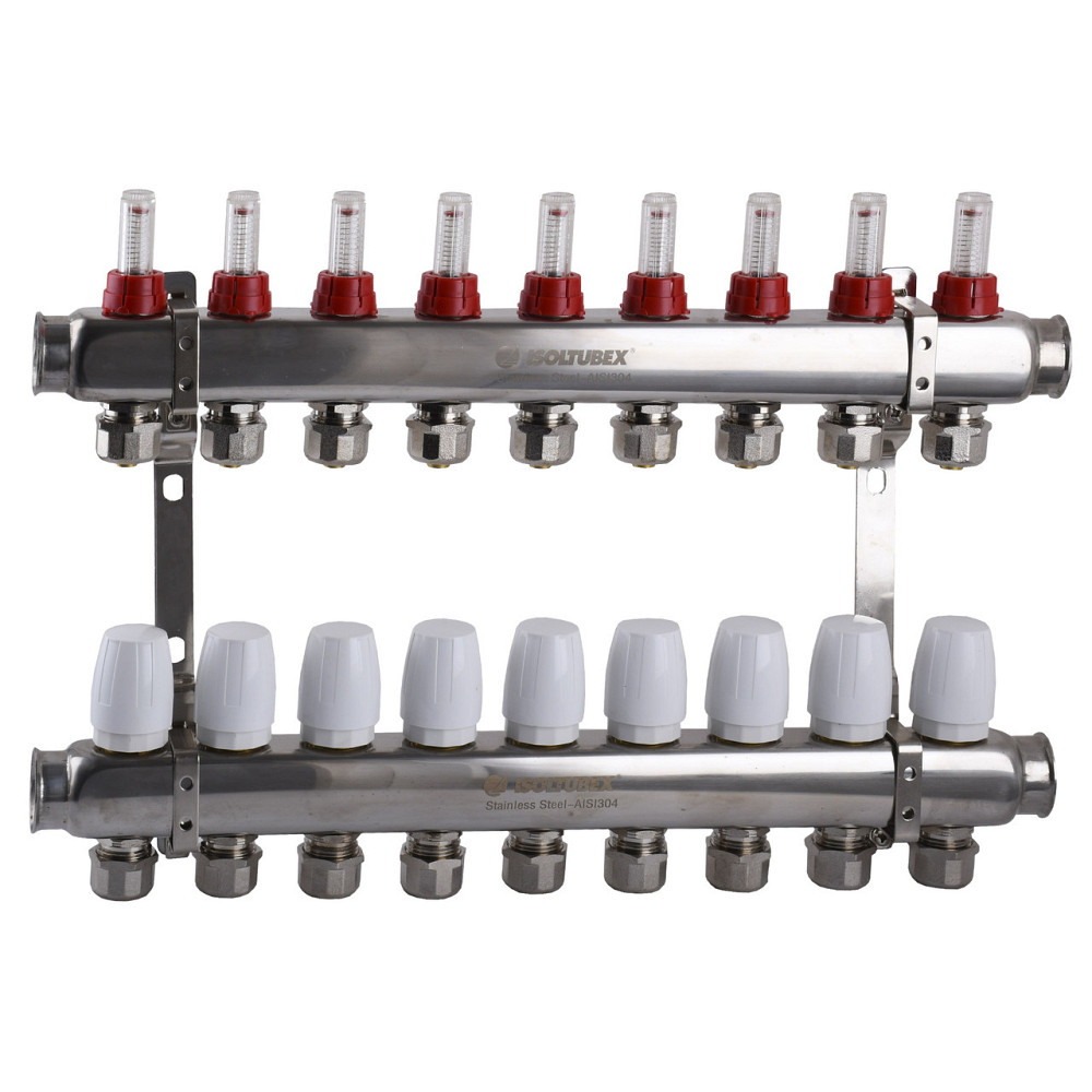 Колектор ISOLTUBEX SPAIN INOX AISI-304 неіржавка сталь CO-9 (1| х9) Київ - фото 1
