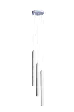Светильник подвесной трубки Е14-3 Elegant NL 4045-3R WH Киев
