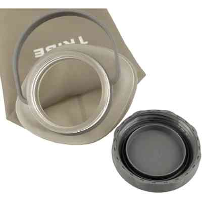 Пляшка для води Tribe Soft Bottle 1,5 л TPU м&apos;яка grey (T-FE-0024-grey) Вінниця