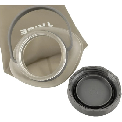 Пляшка для води Tribe Soft Bottle 1,5 л TPU м&apos;яка grey (T-FE-0024-grey) Вінниця - фото 3