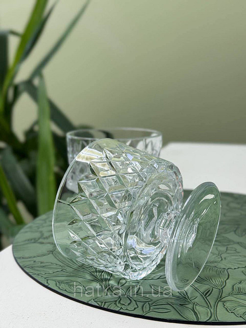 Набір келихів креманок 6 шт "Kercheh" 290 мл прозорий для дому та ресторану Київ - фото 3