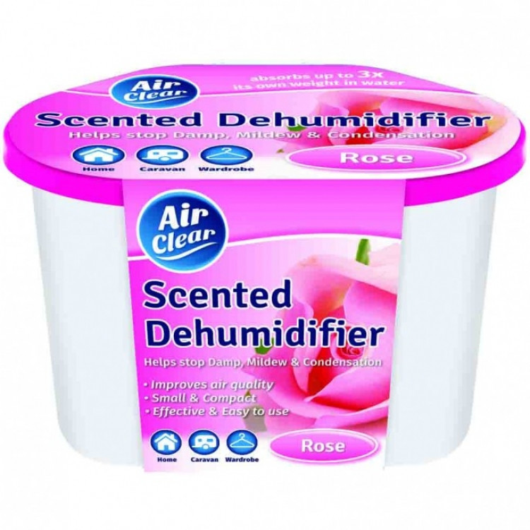 Ароматизированный влагопоглотитель Air Clear от влаги, плесени, запахов Rose 400 мл Винница - изображение 1