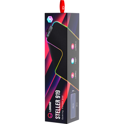 Коврик для мышки Lorgar Steller 919 RGB USB Black (LRG-GMP919) Винница - изображение 7