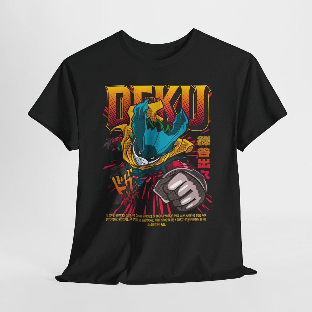 Футболка аниме Моя геройская академия оверсайз (S/M/L) Черний AnimeJ0770 Днепр - изображение 5