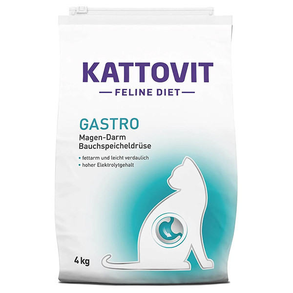 Kattovit Veterinary Gastro КАТТОВИТ ГАСТРО диетический сухой корм для котов с заболеваниями желудочно-кишечного тракта и поджелудочной железы Киев - изображение 1