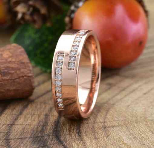 Кольцо Xuping 14216 размер 21, позолота РО, ширина 6мм, вес 3.7г, белые фианиты Киев