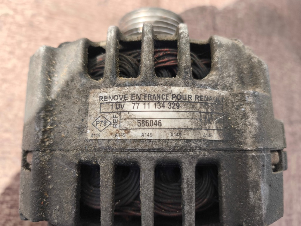 Генератор 125A Renault Laguna 1.9 dci 2001-2007 (7711134329) Ковель - изображение 3