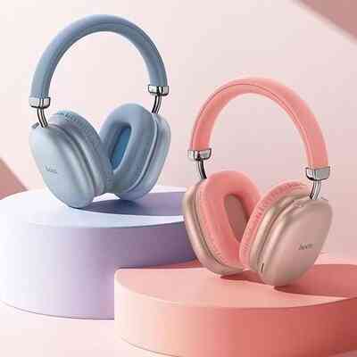 Навушники HOCO W35 Max Joy BT headphones Pink (6942007625593) Киев