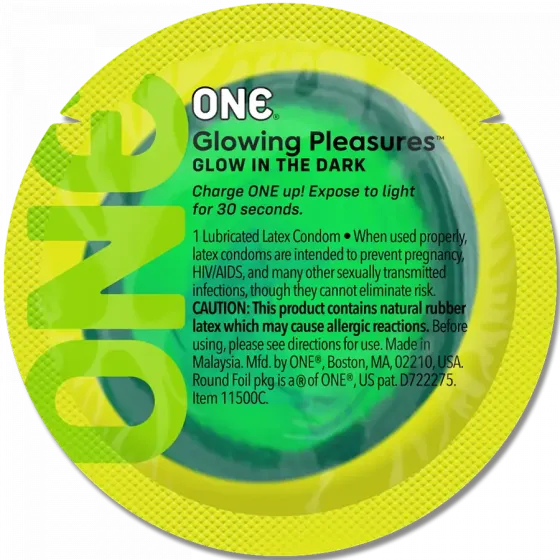 Набір презервативів ONE Glowing Pleasures 100 шт, мегапак тюб Львов