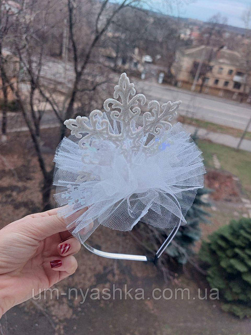 Обруч ободок Снежинка Кривой Рог - изображение 3