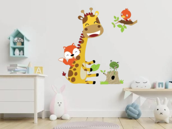 Наклейка виниловая декоративная в детскую комнату 