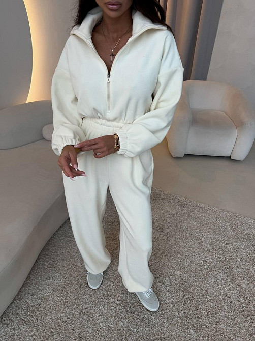 Жіночий теплий комбінезон з двостороннього флісу Одеса - фото 1