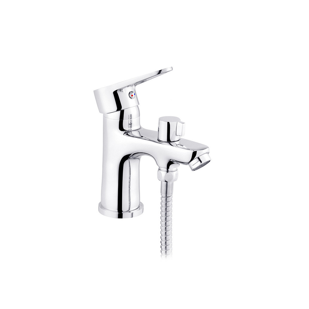 Змішувач для раковини Kroner KRM Elbe - C015 з гігієнічним душем Київ - фото 4