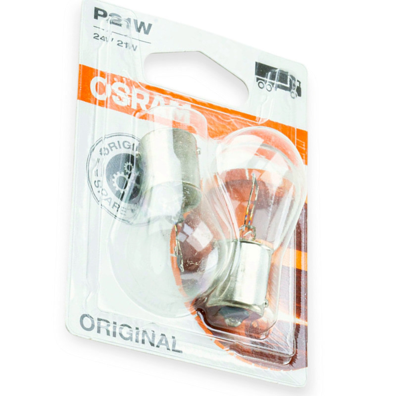 Автолампа 24V P21W BA15s (пара) A Мукачево - фото 1