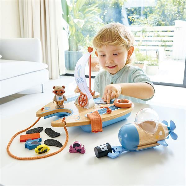 Ігровий набір Hape Рятувальний катамаран (E3427) Харків - фото 13