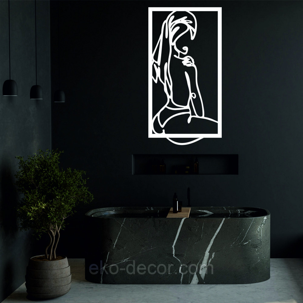 Декоративне настінне Панно «Жінка», Декор на стіну Київ - фото 2