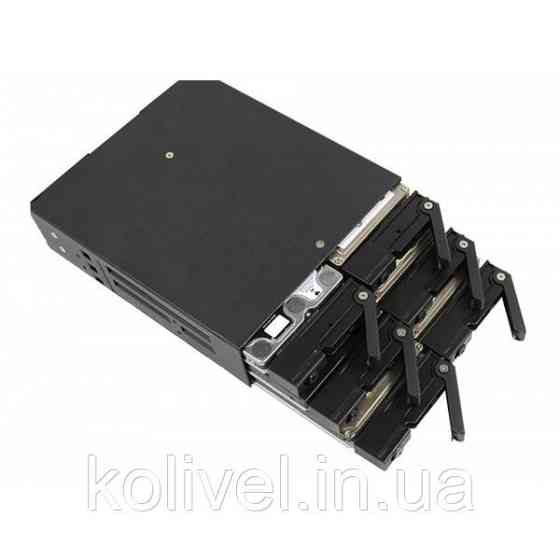 Бекплейн Chieftec CMR-625 1x5.25" -> 6x2.5" HDDs Hot-Swap Metal (CMR-625) Київ