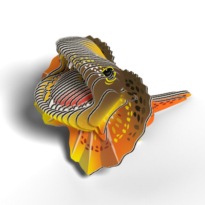 Пазл Eugy 3D Зоопарк Плащеносная ящерица (XEG-108) Винница - изображение 1