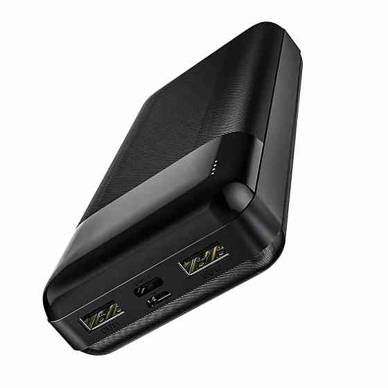 Зовнішній акумулятор HOCO J72A Easy travel power bank(20000mAh) Black Київ