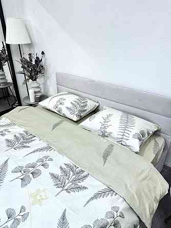 Ecotton Комплект постільної білизни Ecotton полуторний 150х215 см сатин білий (рис. 24305) Коломыя