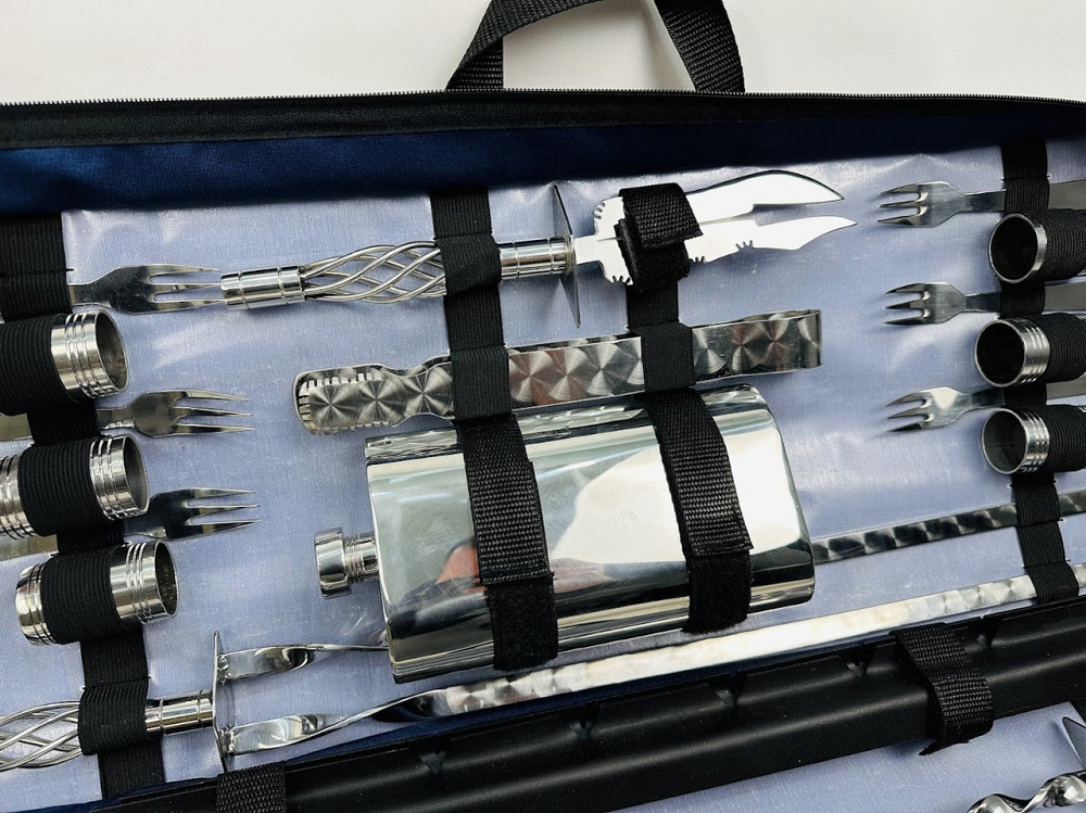 Набір шампурів Планшет Ексклюзив HAPPY DAYS Шампури в чохлі Тернопіль - фото 4