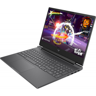 HP Victus 15-fb3071ua 15.6" FHD IPS,300n/Ryzen 5-240 (5.0)/24Gb/SSD512Gb/RTX 5050,8GB/DOS/Сірий Вінниця - фото 3