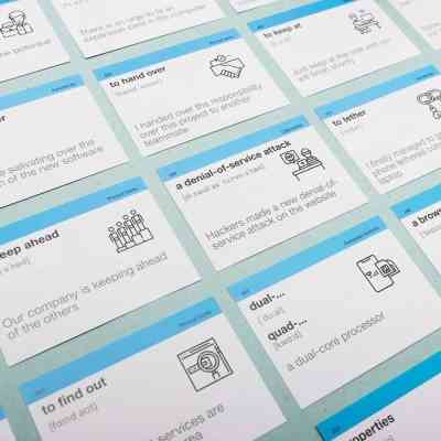 Обучающий набор English Student Карточки для изучения английского языка IT, украинский (41315787) Винница