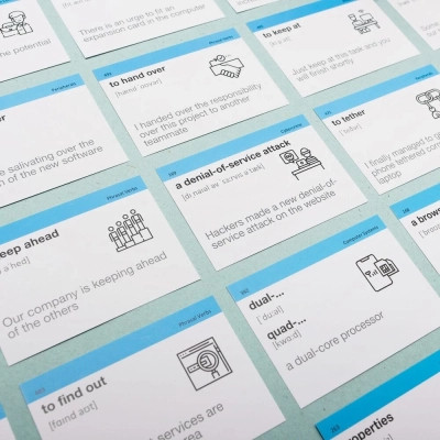 Обучающий набор English Student Карточки для изучения английского языка IT, украинский (41315787) Винница - изображение 3