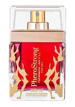 Туалетна вода із феромонами PheroStrong Devil for Men 50 ml, 3200053 Sex Aura Київ