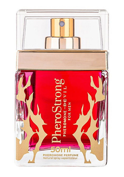 Туалетна вода із феромонами PheroStrong Devil for Men 50 ml, 3200053 Sex Aura Київ - фото 2