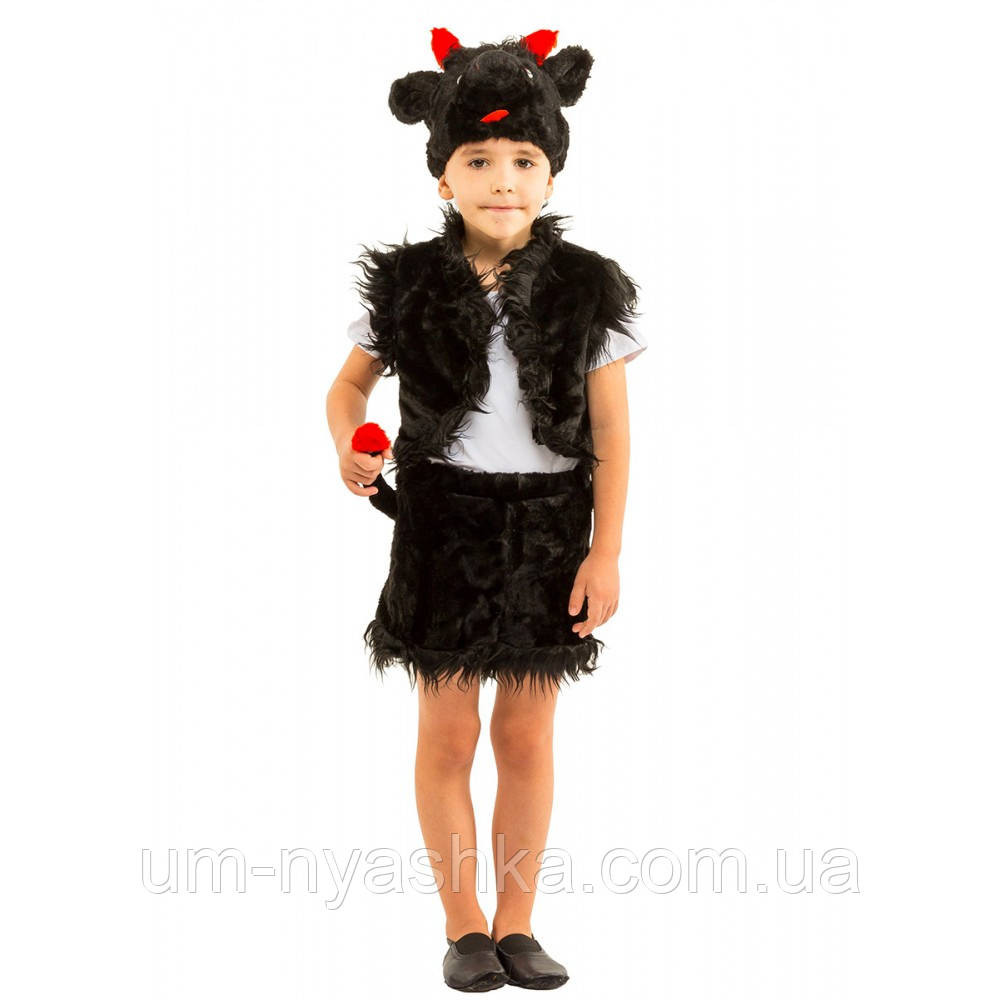 Детский маскарадный костюм на Чертик Чертенок Черт Кривой Рог - изображение 4