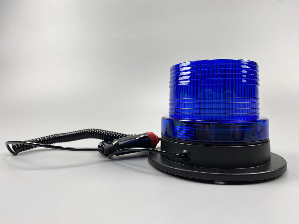 Миготливий маяк світлодіодний попереджувальний сигнал стробоскоп, що миготить, миготливе сигнальне світло синій Мукачево - фото 10