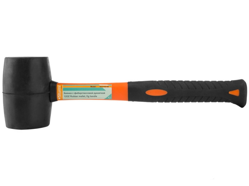 Киянка з фібергл. ручкою Sturm 338 гр.- 350 1012-02-02 (читати опис) Рівне - фото 1