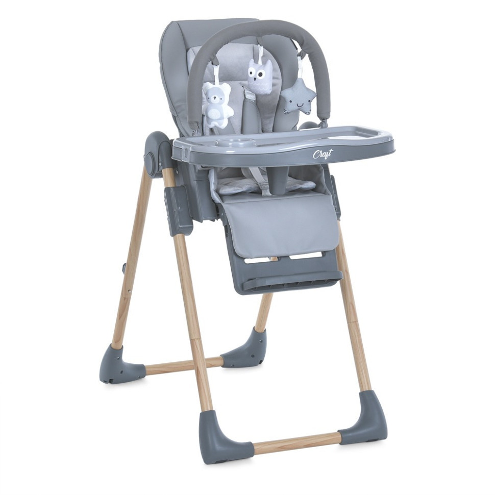 Стільчик для годування CRAFT ME 1115-W Gray, до 15 кг Вінниця - фото 1